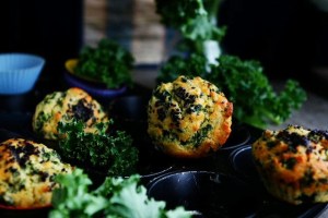 Kale-Muffins-With-Kamut